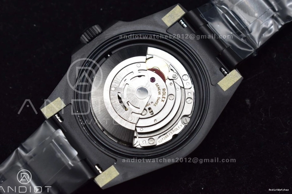 DLC VSF Popular Submariner VS Bracelet on Yellow DLC Best Black Edition DIW Dial 1:1 476 0416